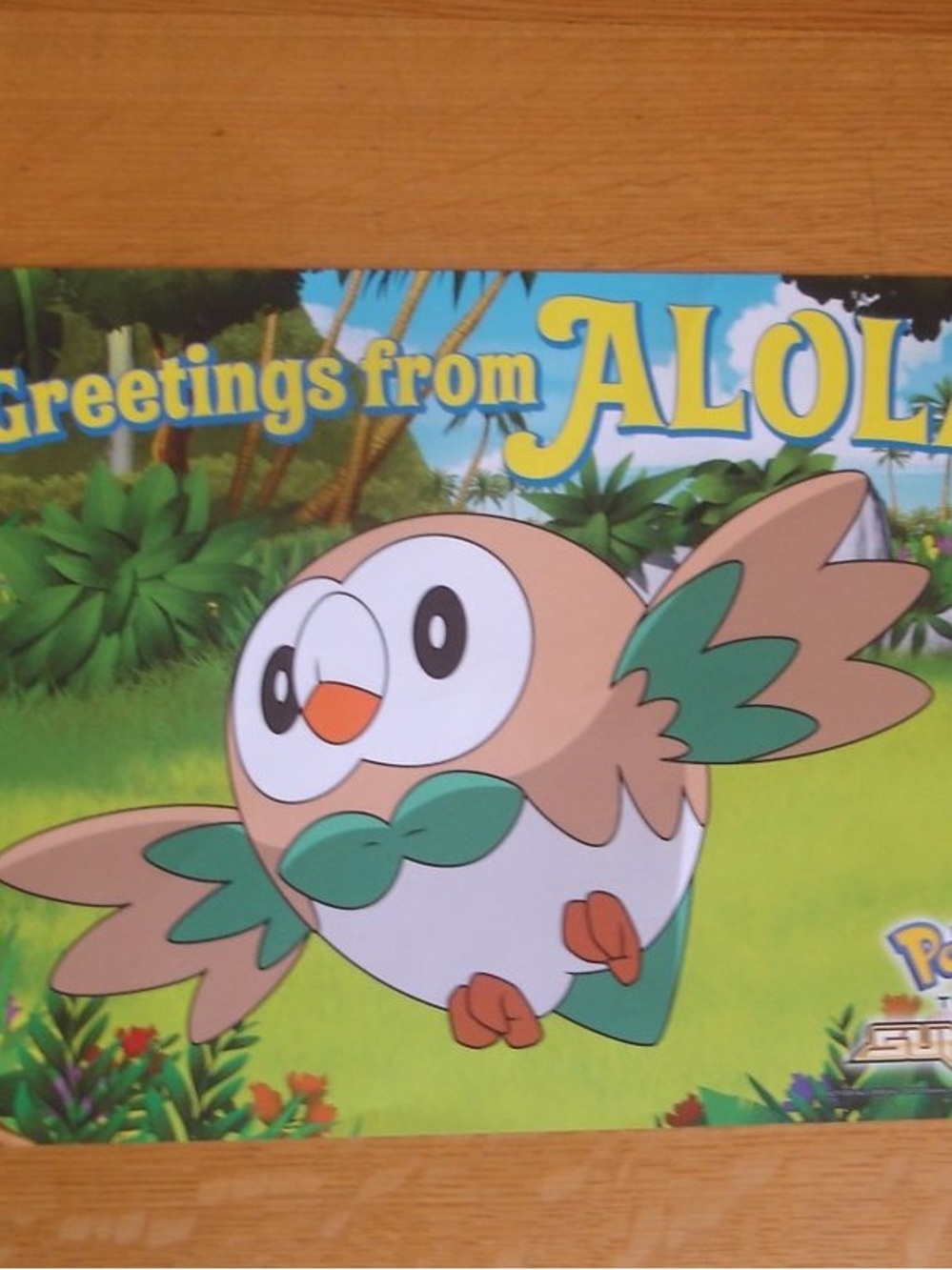 Rowlet Plush Bird Toy in Brown & Green -
